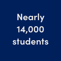 Nearly 14,000 students