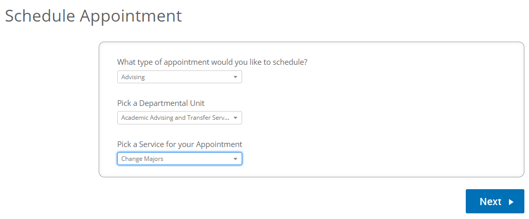 Appointment Reason