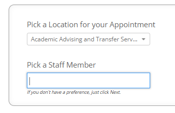 Appointment Location